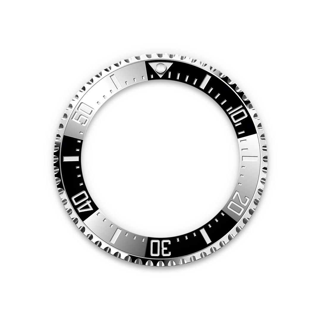 Rolex Sea-Dweller m126600-0002 Bisel de cerámica y visualización luminiscente