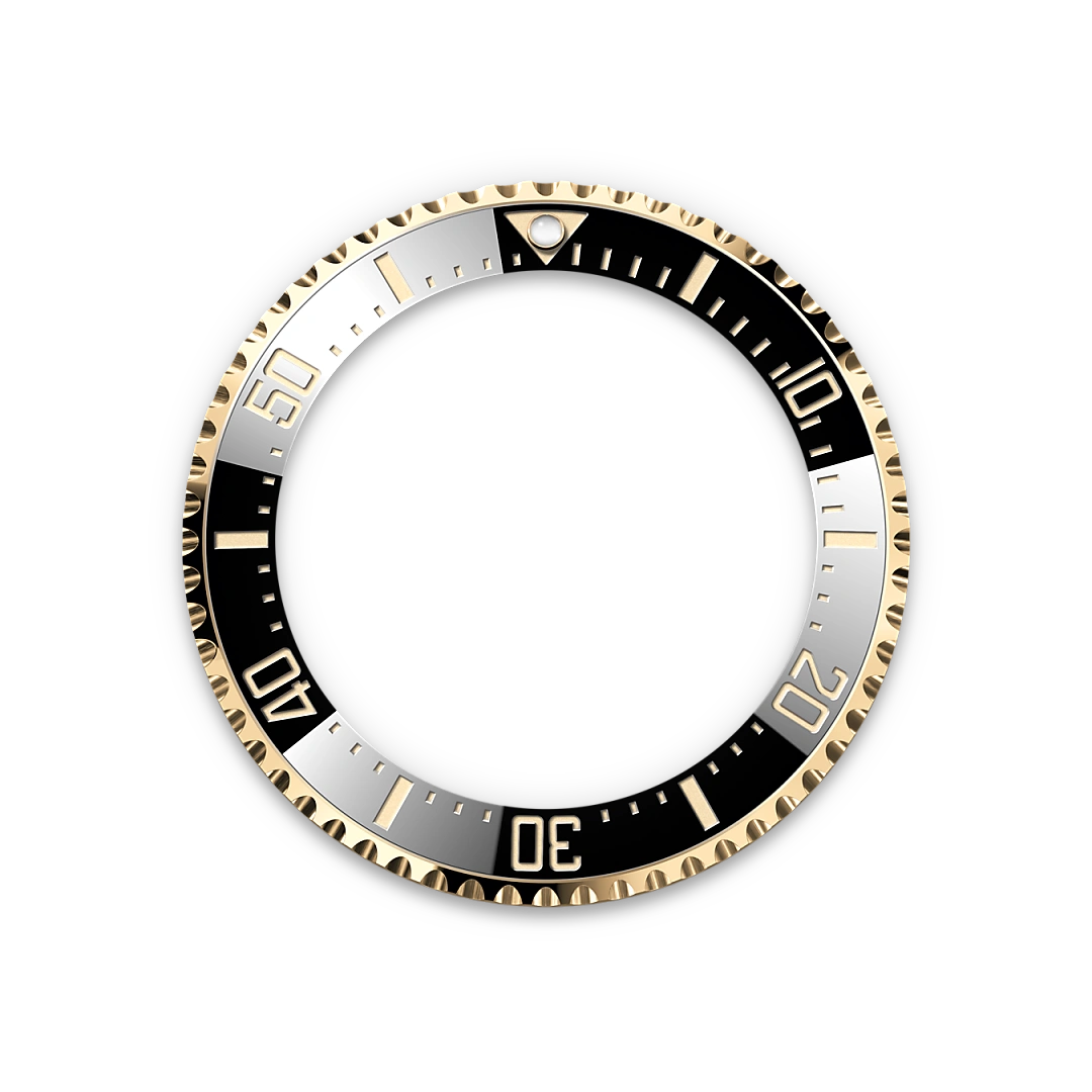 Rolex Sea-Dweller m126603-0001 Bisel de cerámica y visualización luminiscente