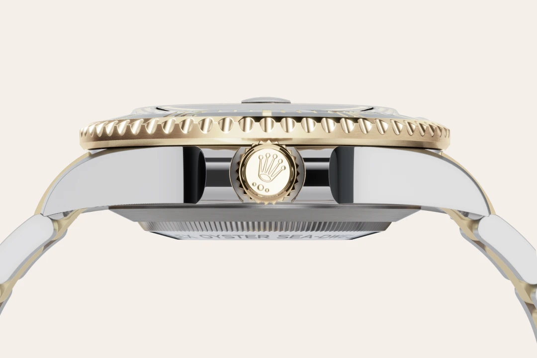 Rolex Sea-Dweller m126603-0001 Rolesor amarillo