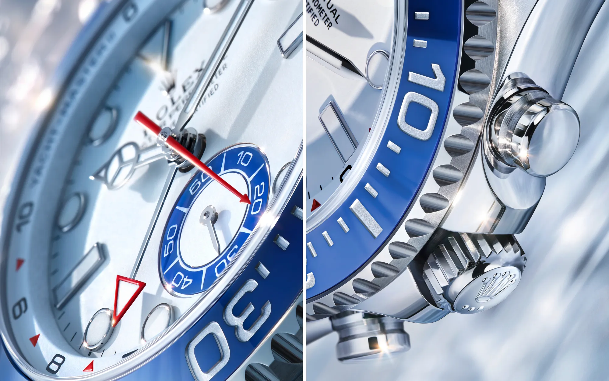 Función de cuenta atrás del Rolex Yacht-Master II