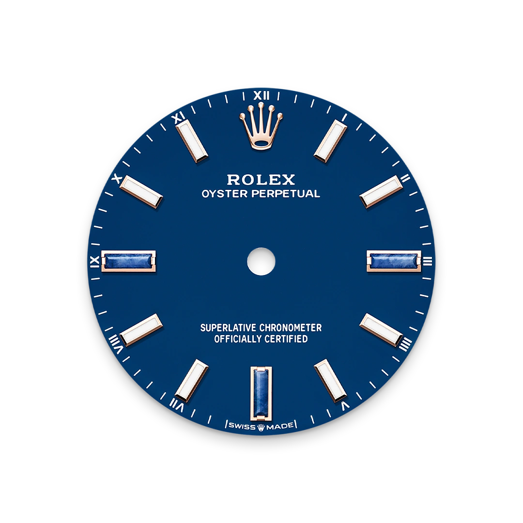 Rolex Oyster Perpetual 34 m124205-0002 Esfera blue stone