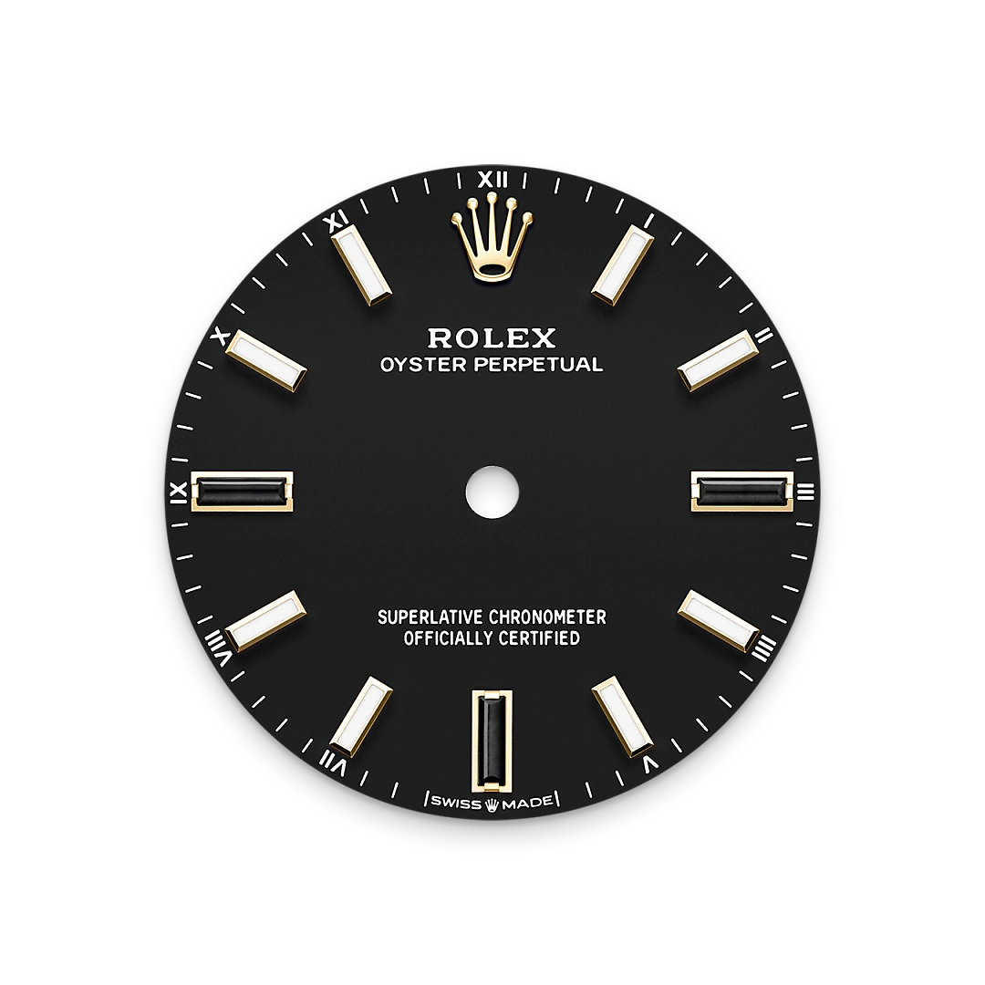 Rolex Oyster Perpetual 34 m124208-0001 Esfera negra