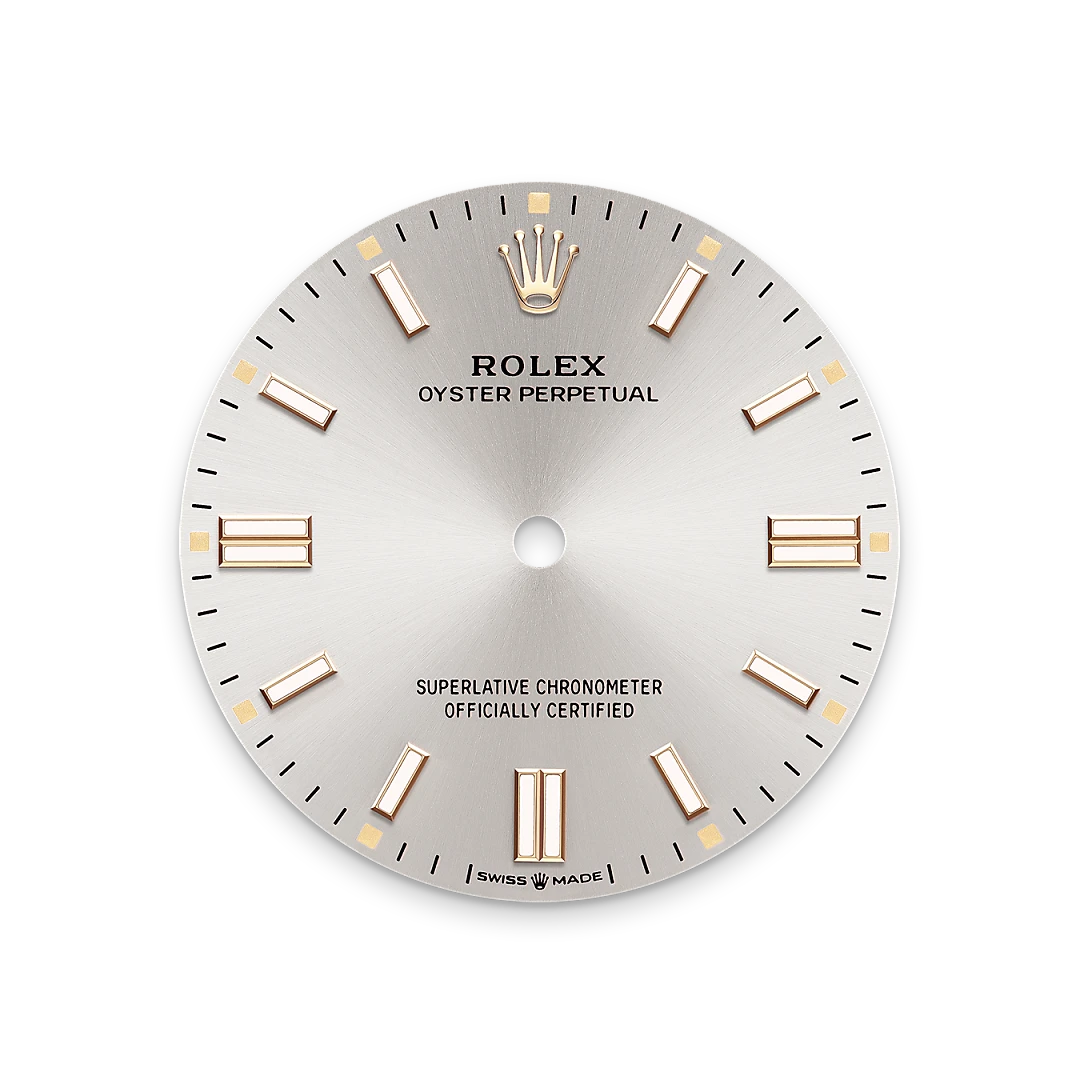 Rolex Oyster Perpetual 36 m126000-0001 Esfera plateada
