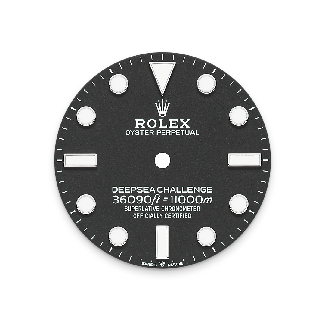 Rolex Deepsea Challenge m126067-0002 Esfera negro intenso