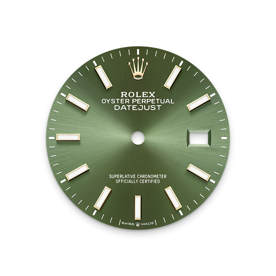 Rolex Datejust 36 m126203-0058 Esfera verde oliva