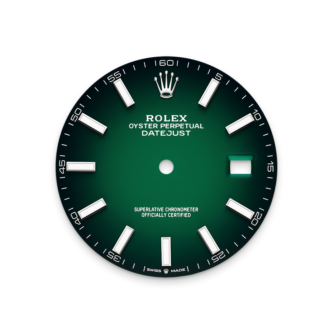 Rolex Datejust 41 m126334-0033 Esfera en verde sombreado