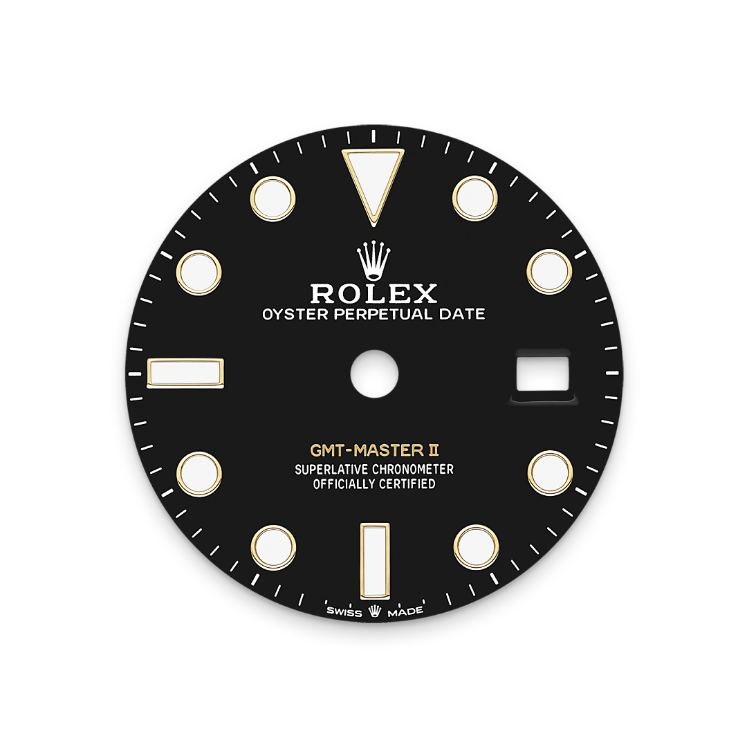 Rolex GMT-Master II m126713grnr-0001 Esfera negra
