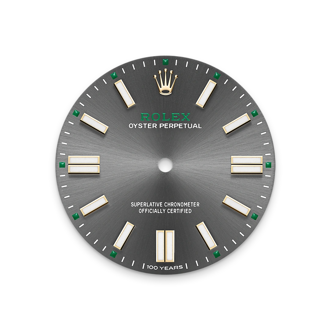 Rolex Oyster Perpetual 41 m134303-0001 Esfera pizarra
