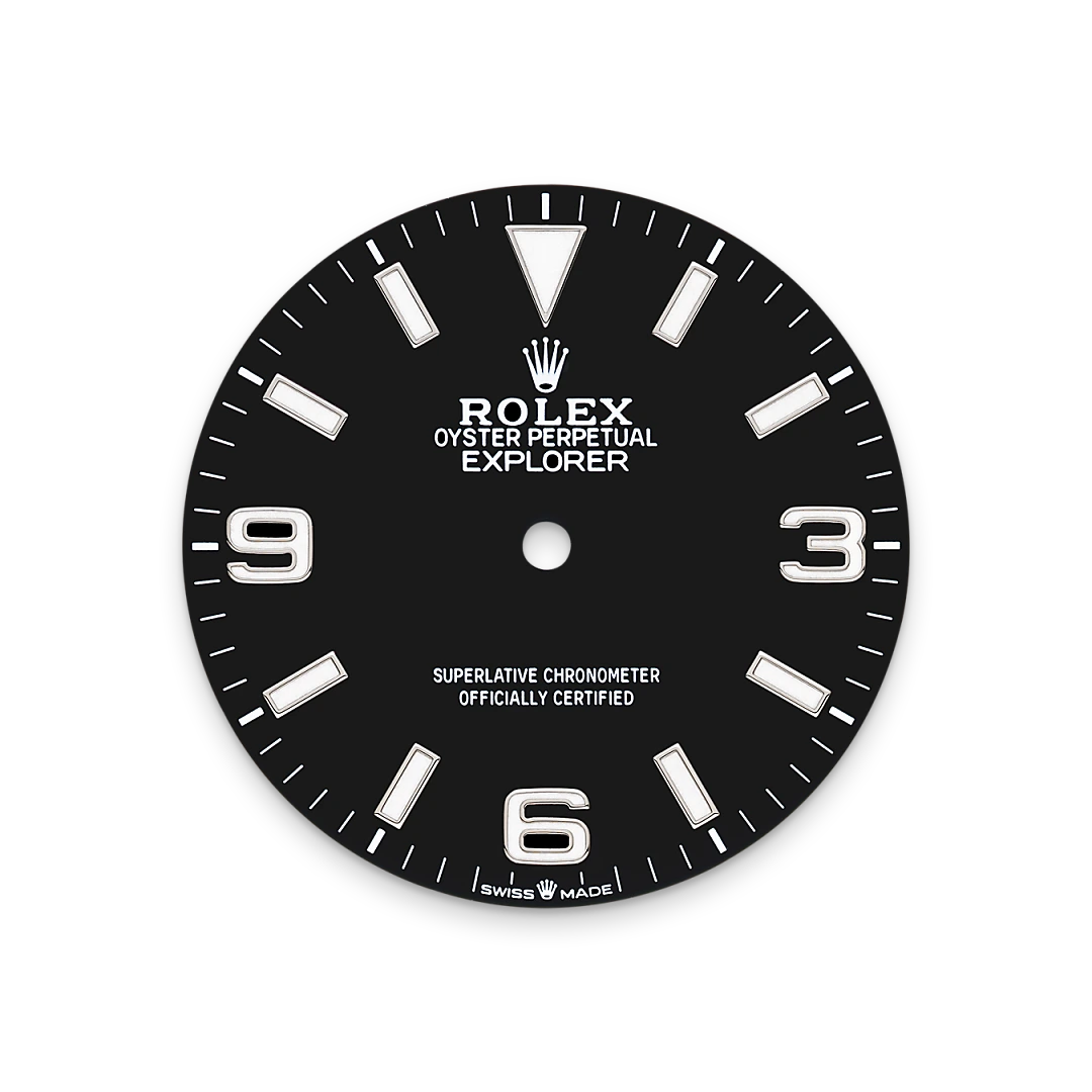 Rolex Explorer 40 m224270-0001 Esfera negra