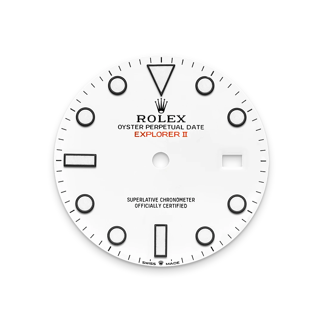 Rolex Explorer II m226570-0001 Esfera blanca