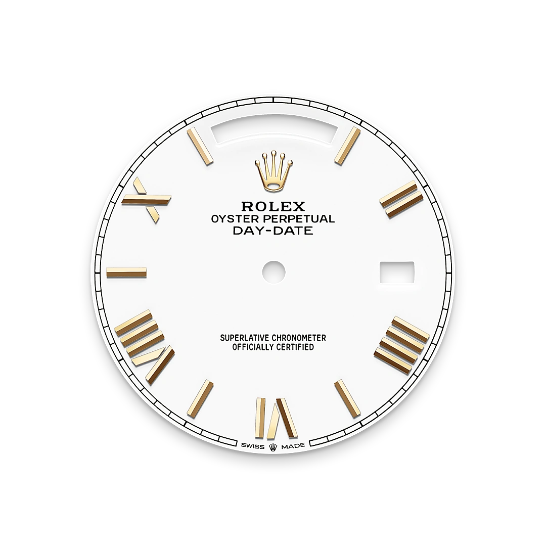 Rolex Day-Date 40 m228238-0042 Esfera blanca