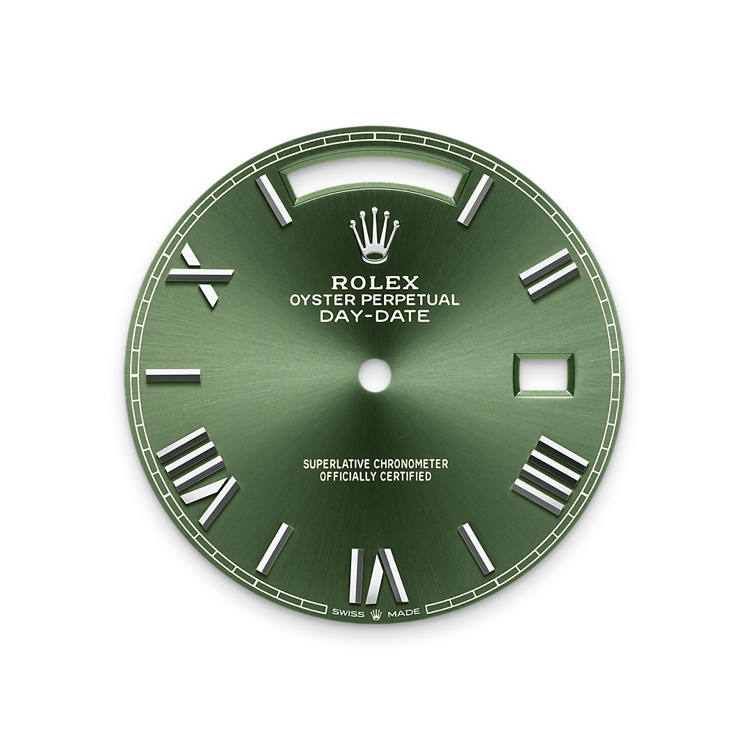 Rolex Day-Date 40 m228239-0033 Esfera verde oliva