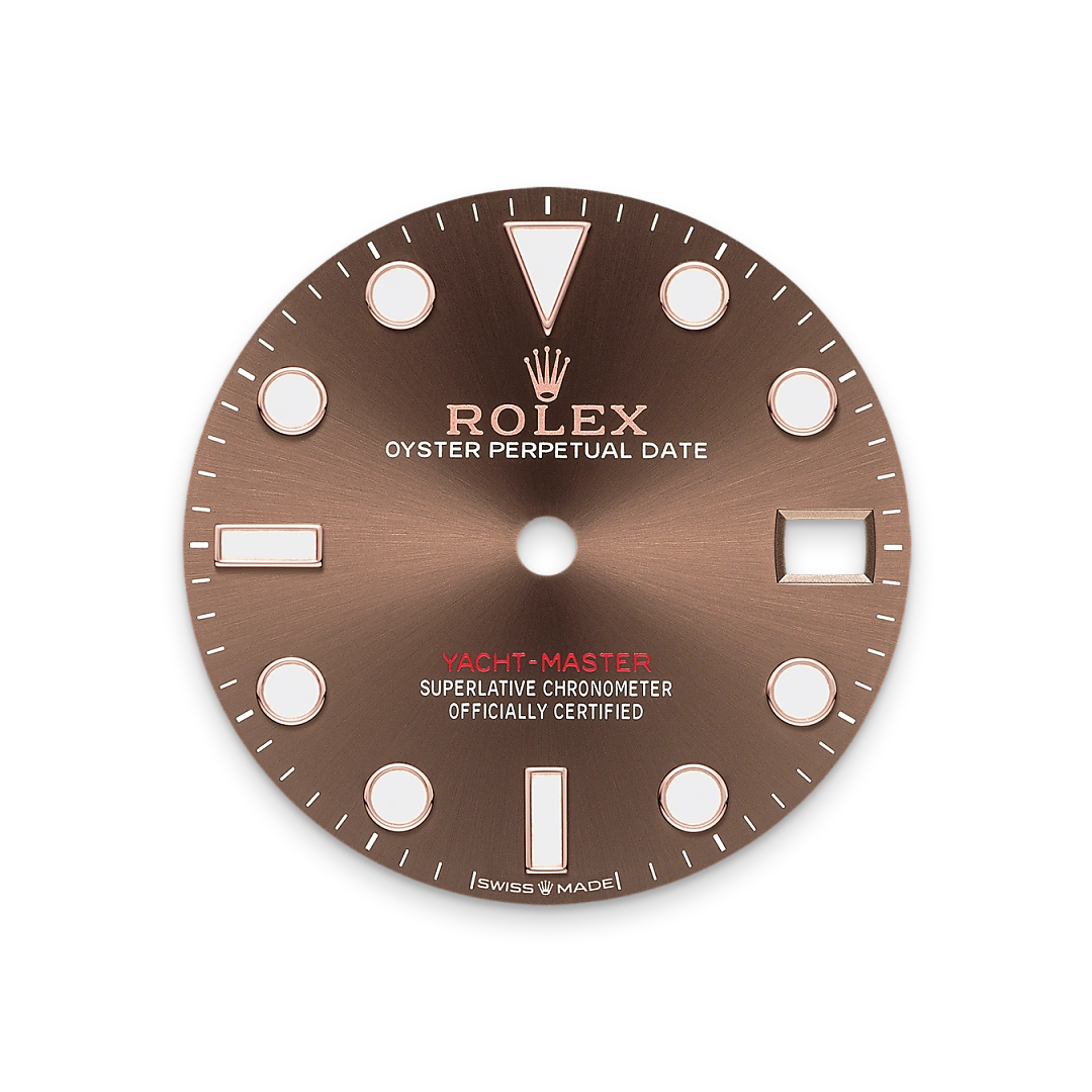 Rolex Yacht-Master 37 m268621-0003 Esfera chocolate