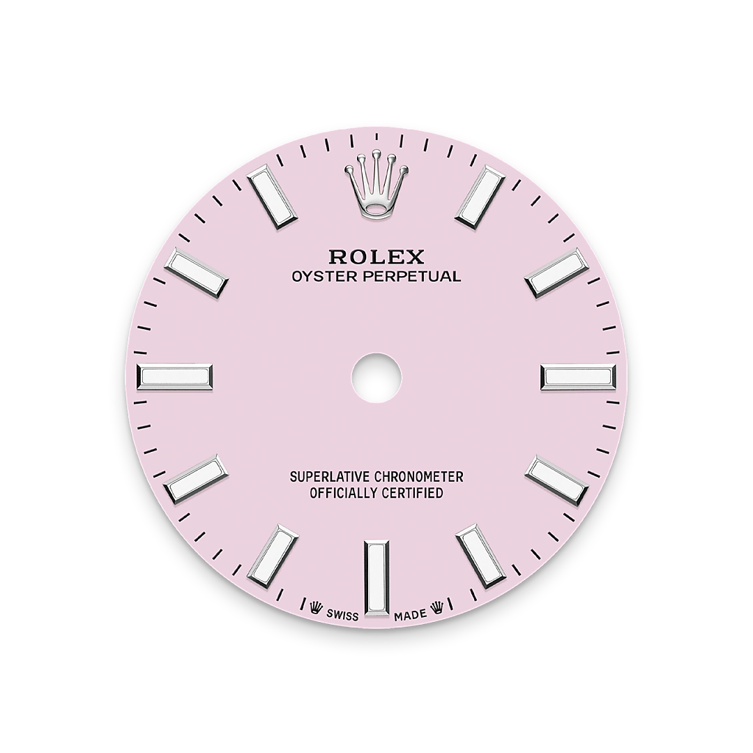 Rolex Oyster Perpetual 28 m276200-0009 Esfera rosa candy