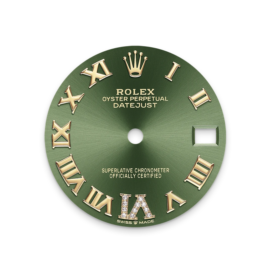 Rolex Datejust 31 m278343rbr-0015 Esfera verde oliva