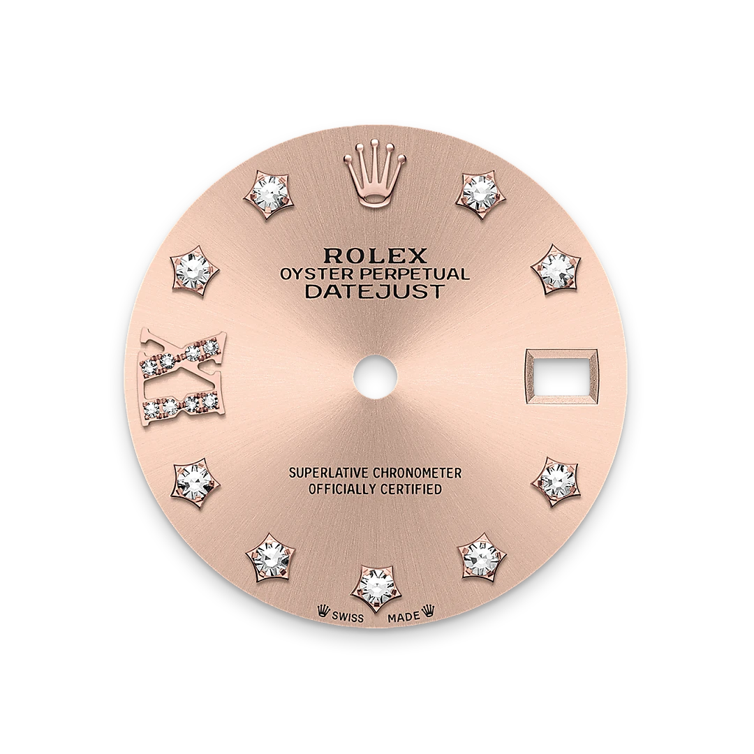Rolex Lady-Datejust m279171-0028 Esfera color rosé
