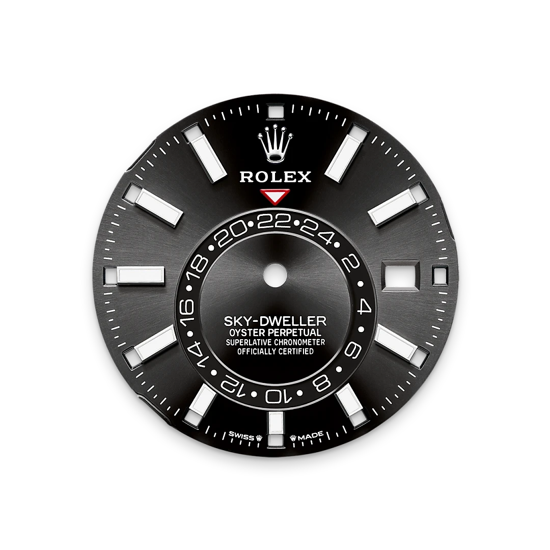 Rolex Sky-Dweller m336239-0002 Esfera negro vivo