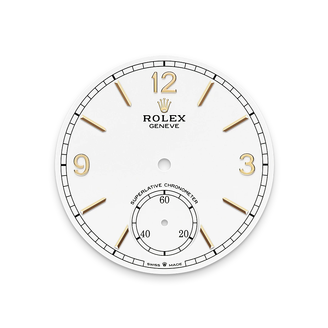 Rolex 1908 m52508-0008 Esfera blanco intenso