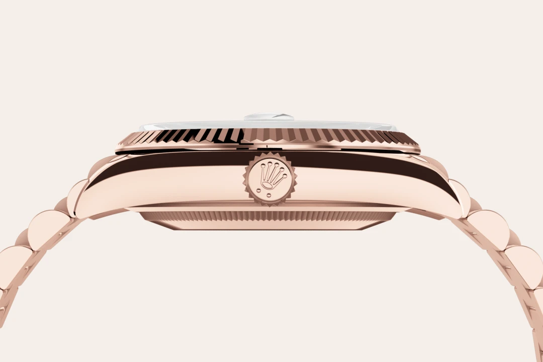 Rolex Day-Date 36 m128235-0009 Oro Everose de 18 quilates