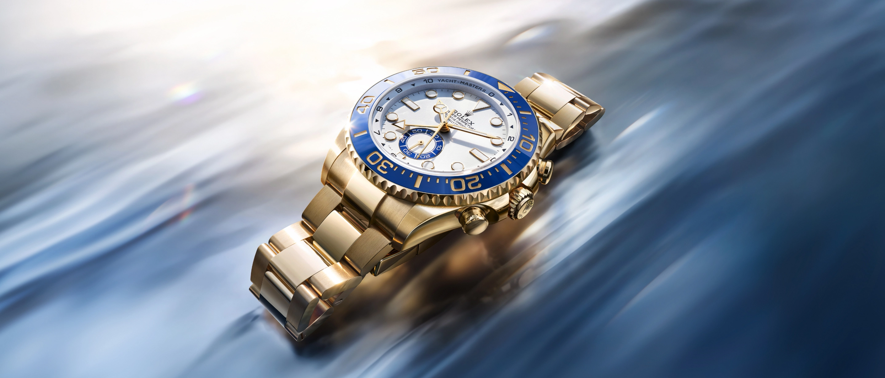 Yacht-Master II oro amarillo ambientación