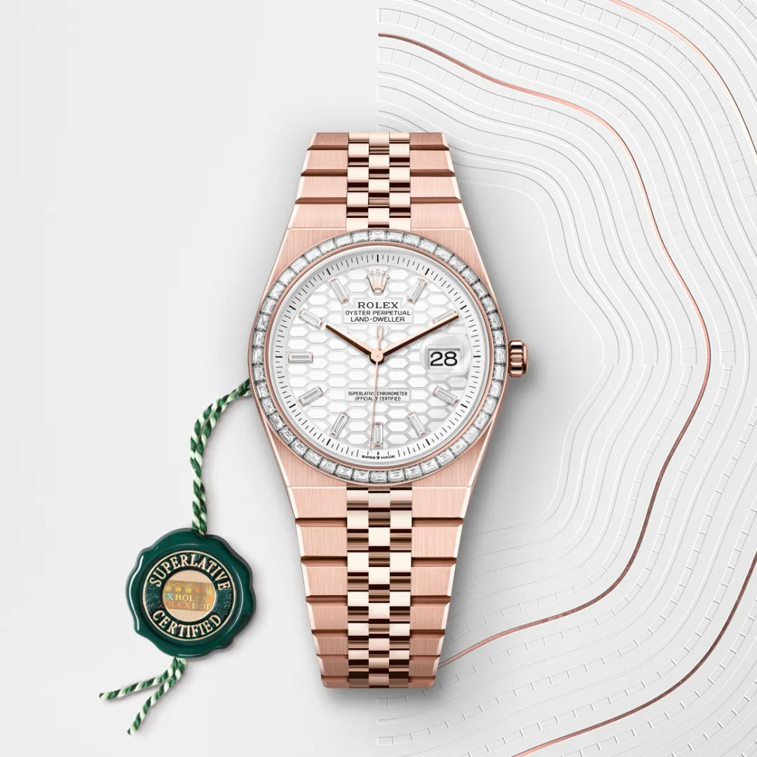 Rolex Land-Dweller m127285tbr-0002 reloj galeria